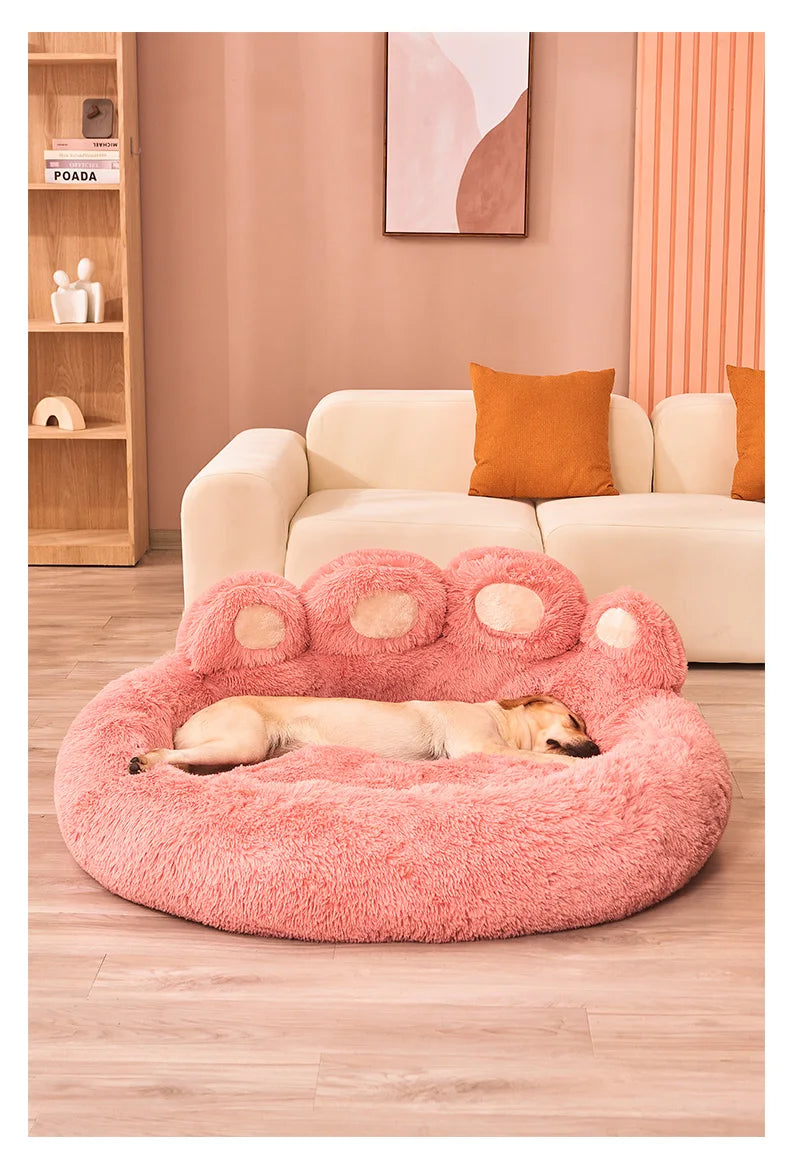 FluffyNest Plush Bed