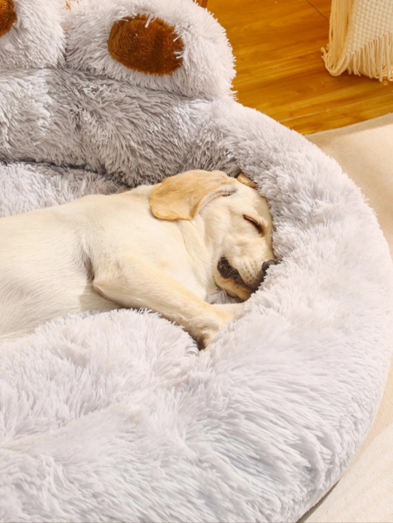 FluffyNest Plush Bed