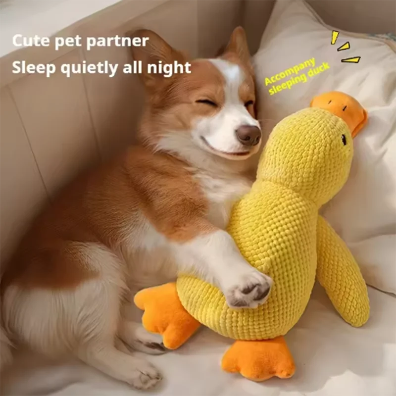 CalmDuck Plush Toy – Comfort, Play & Stress Relief for Your Dog