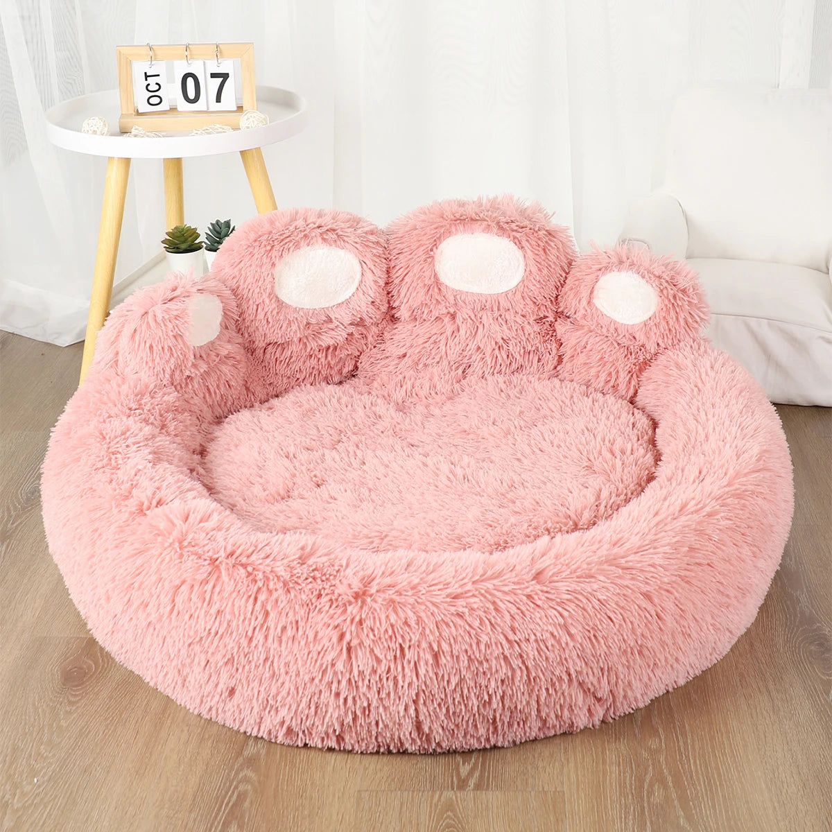 FluffyNest Plush Bed