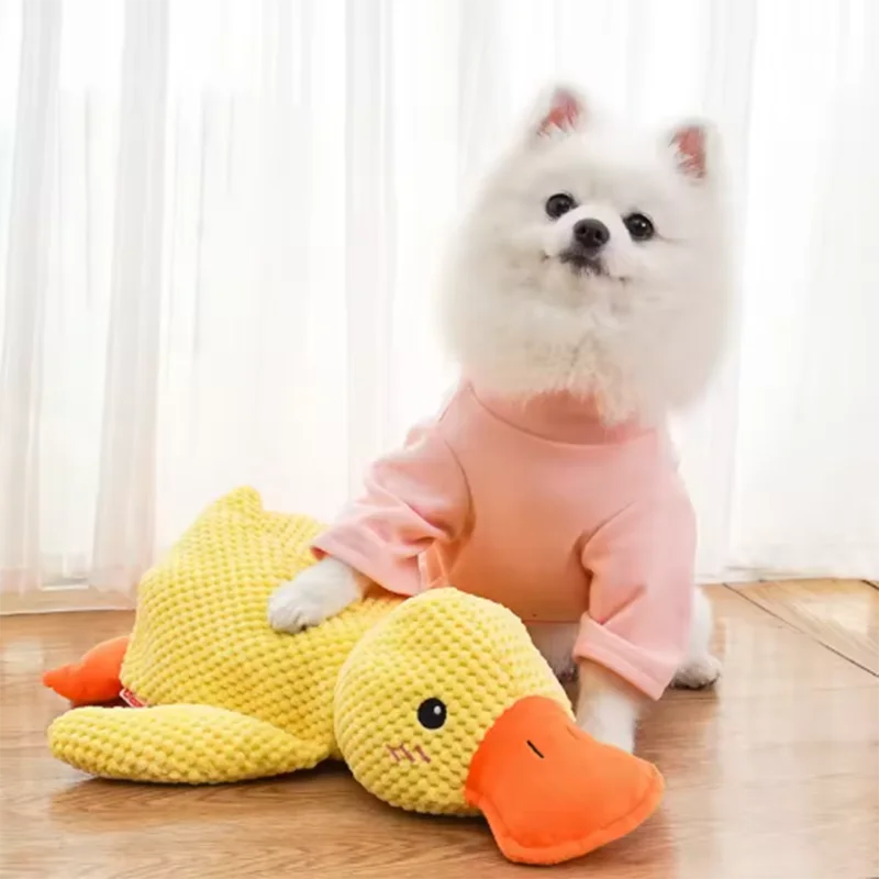CalmDuck Plush Toy – Comfort, Play & Stress Relief for Your Dog