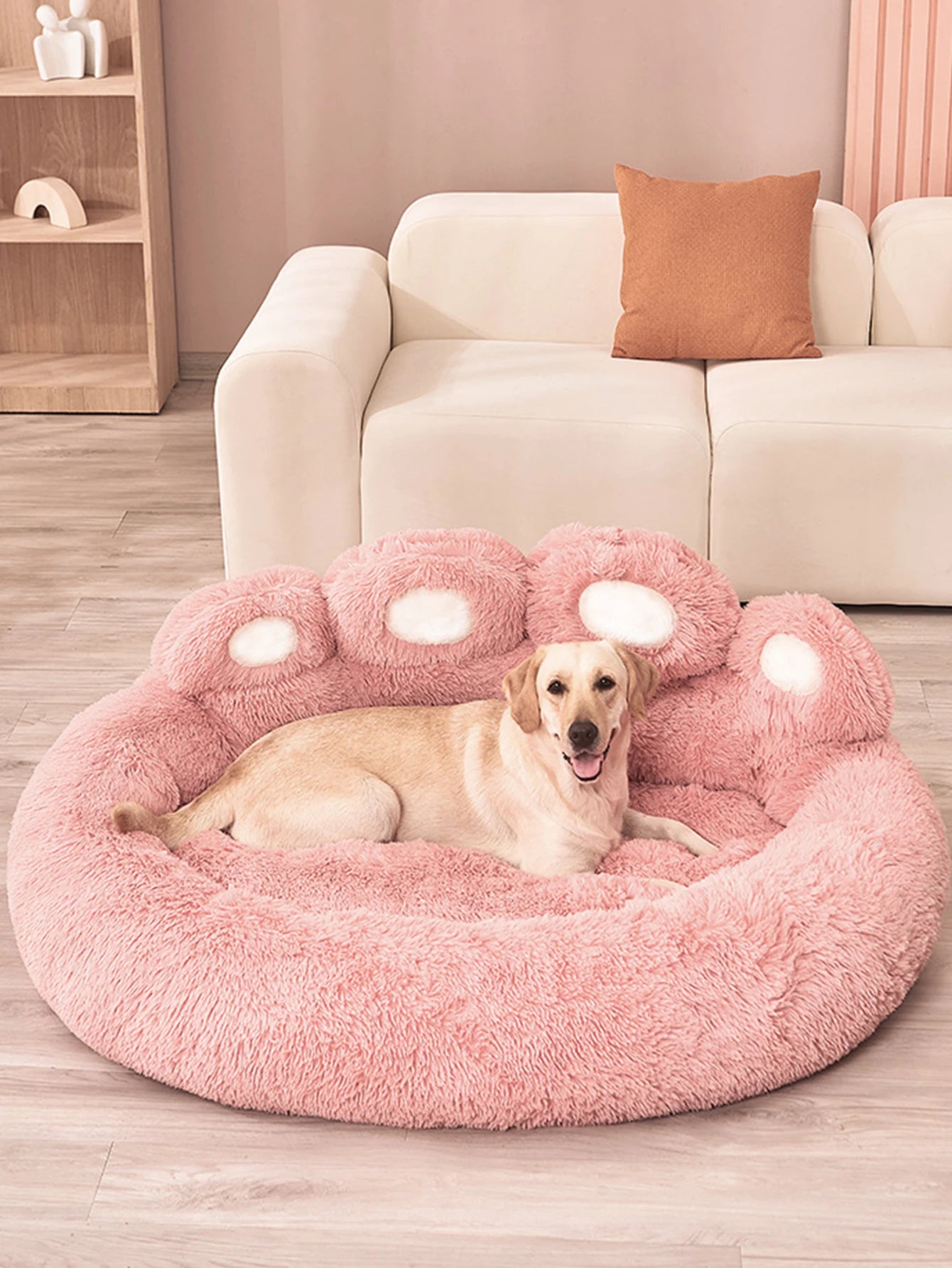 FluffyNest Plush Bed