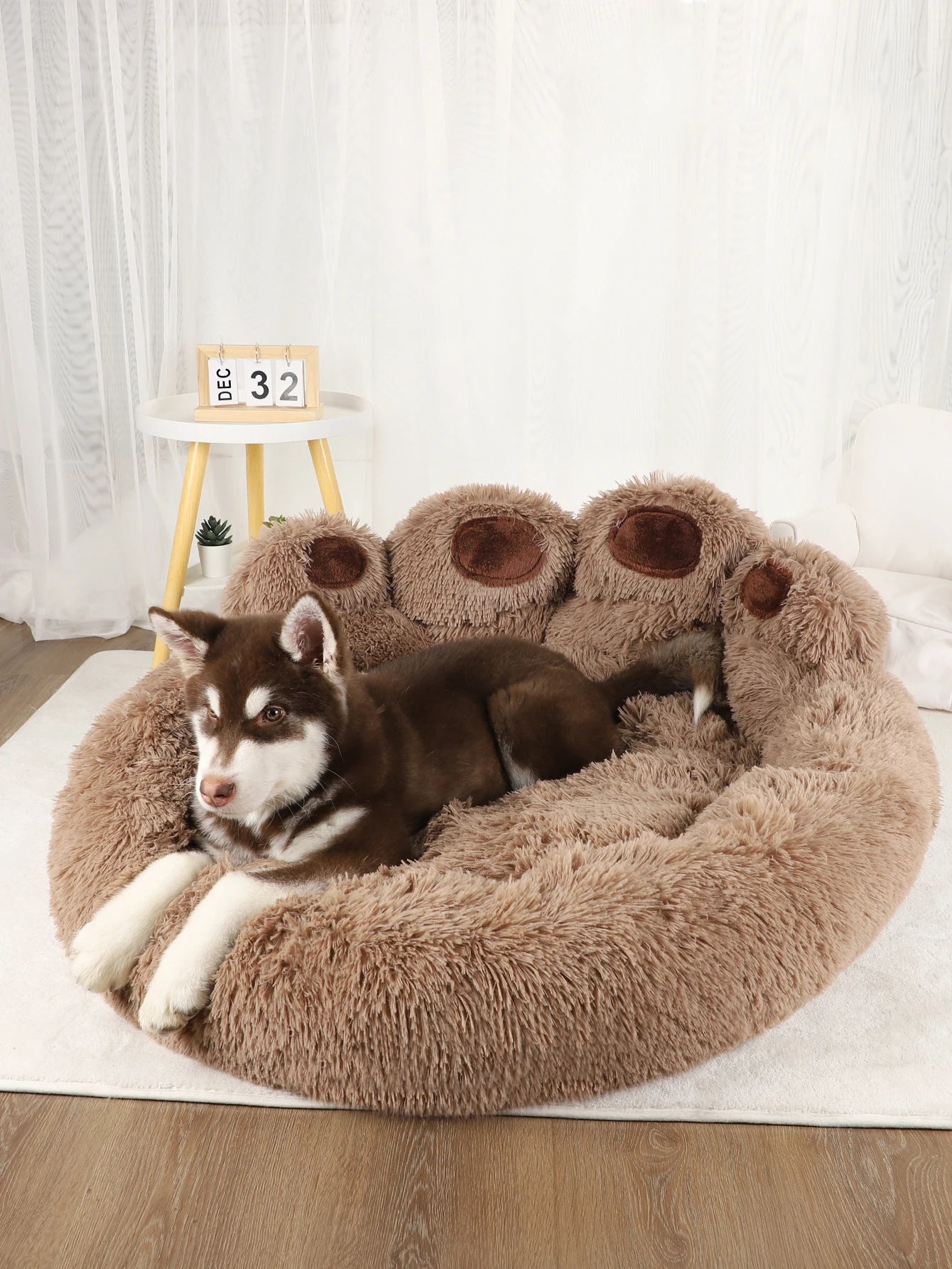 FluffyNest Plush Bed
