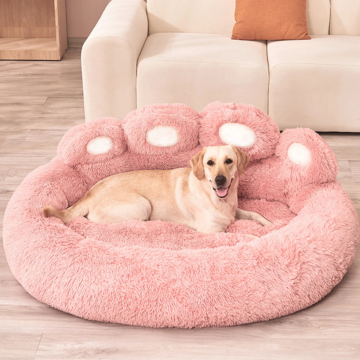 FluffyNest Plush Bed