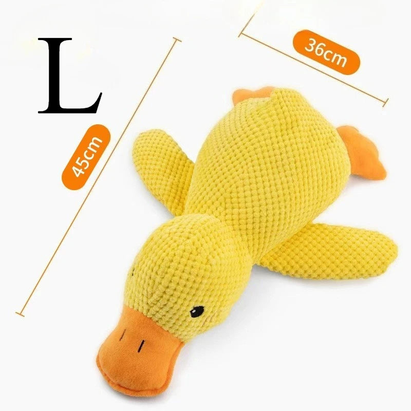 CalmDuck Plush Toy – Comfort, Play & Stress Relief for Your Dog