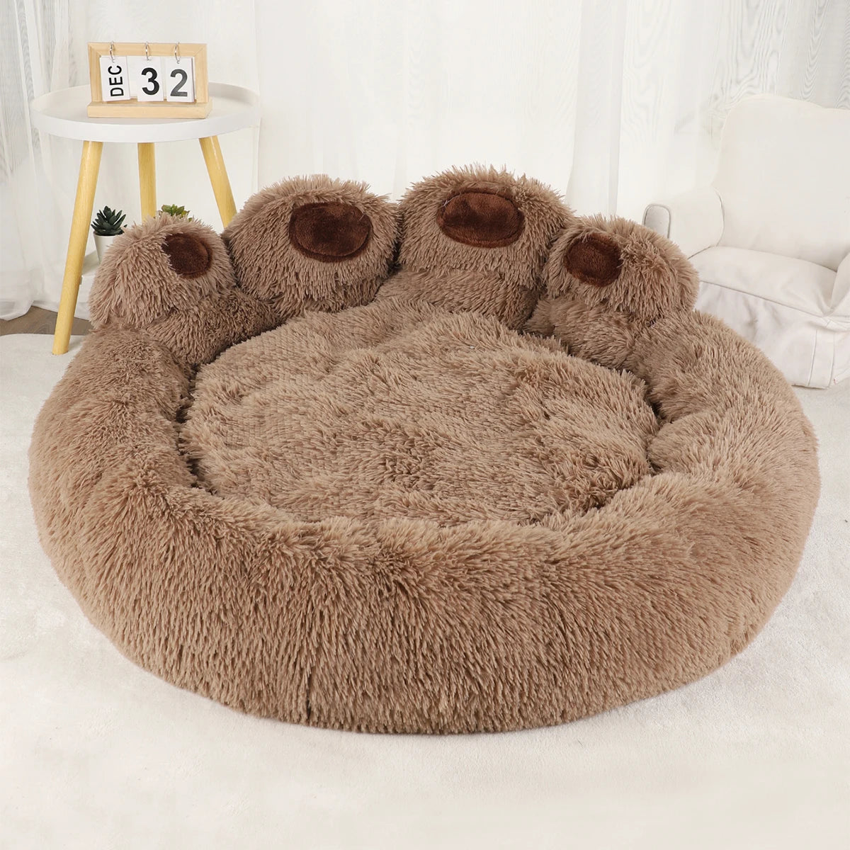 FluffyNest Plush Bed
