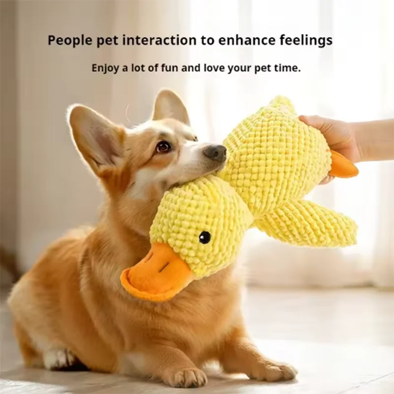 CalmDuck Plush Toy – Comfort, Play & Stress Relief for Your Dog